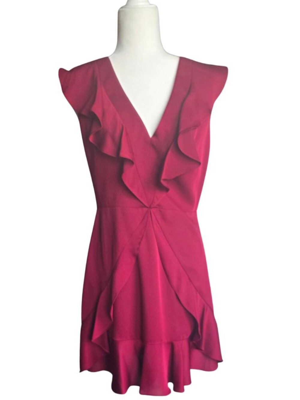 BCBG fuchsia dress